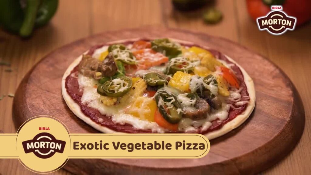 exotic vegetables pizza